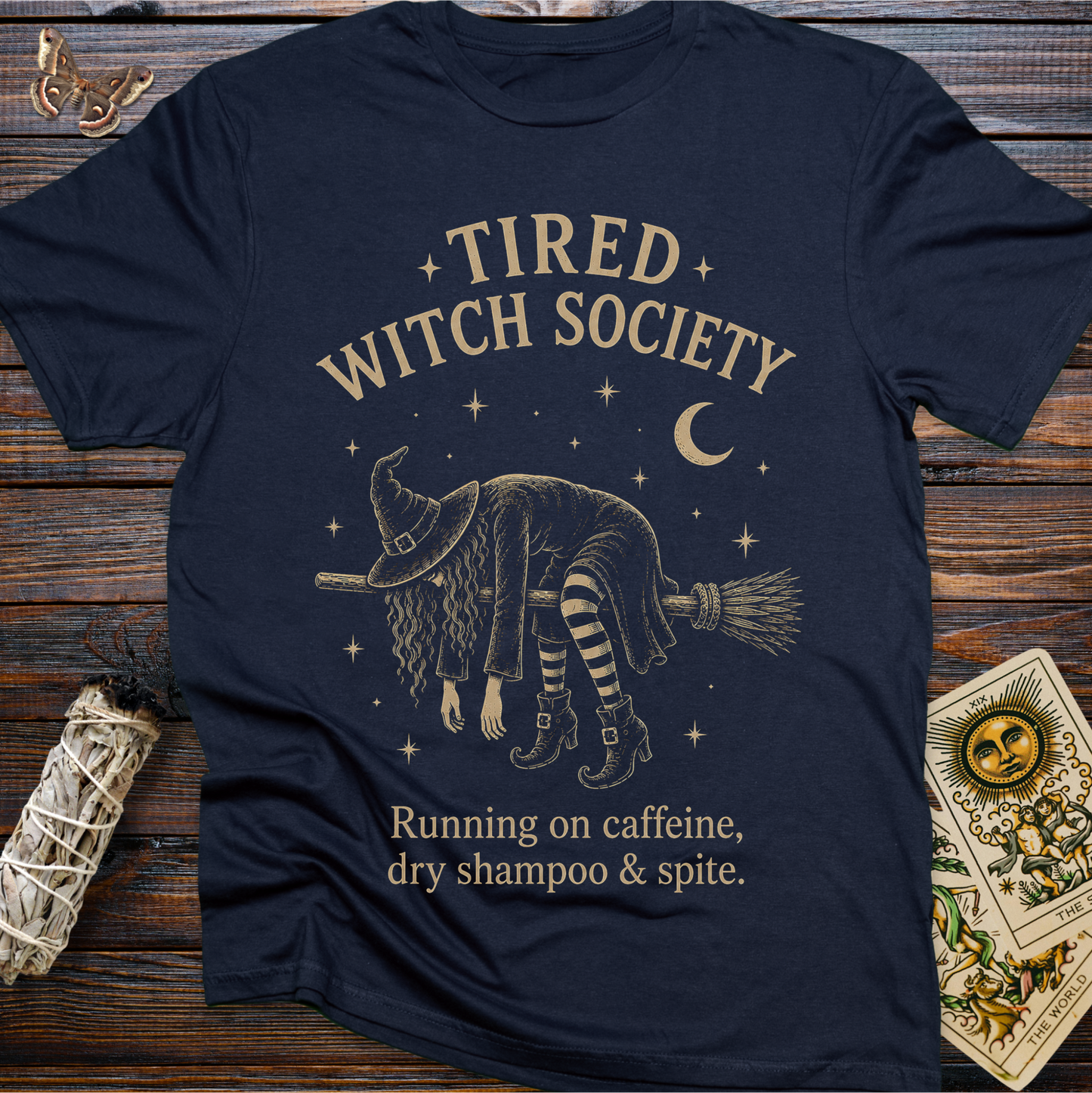 Tired Witch Society T-Shirt