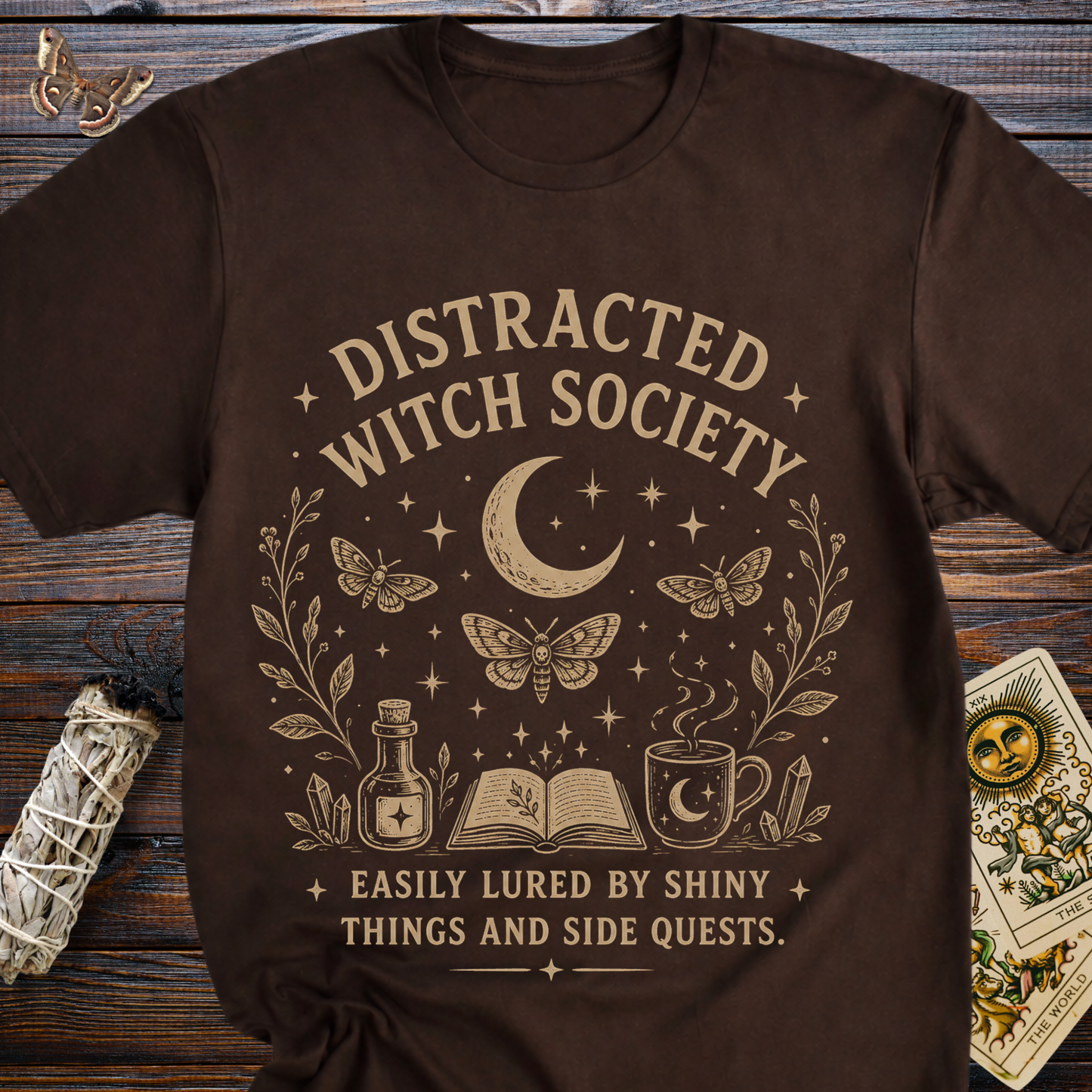 Distracted Witch Society T-Shirt