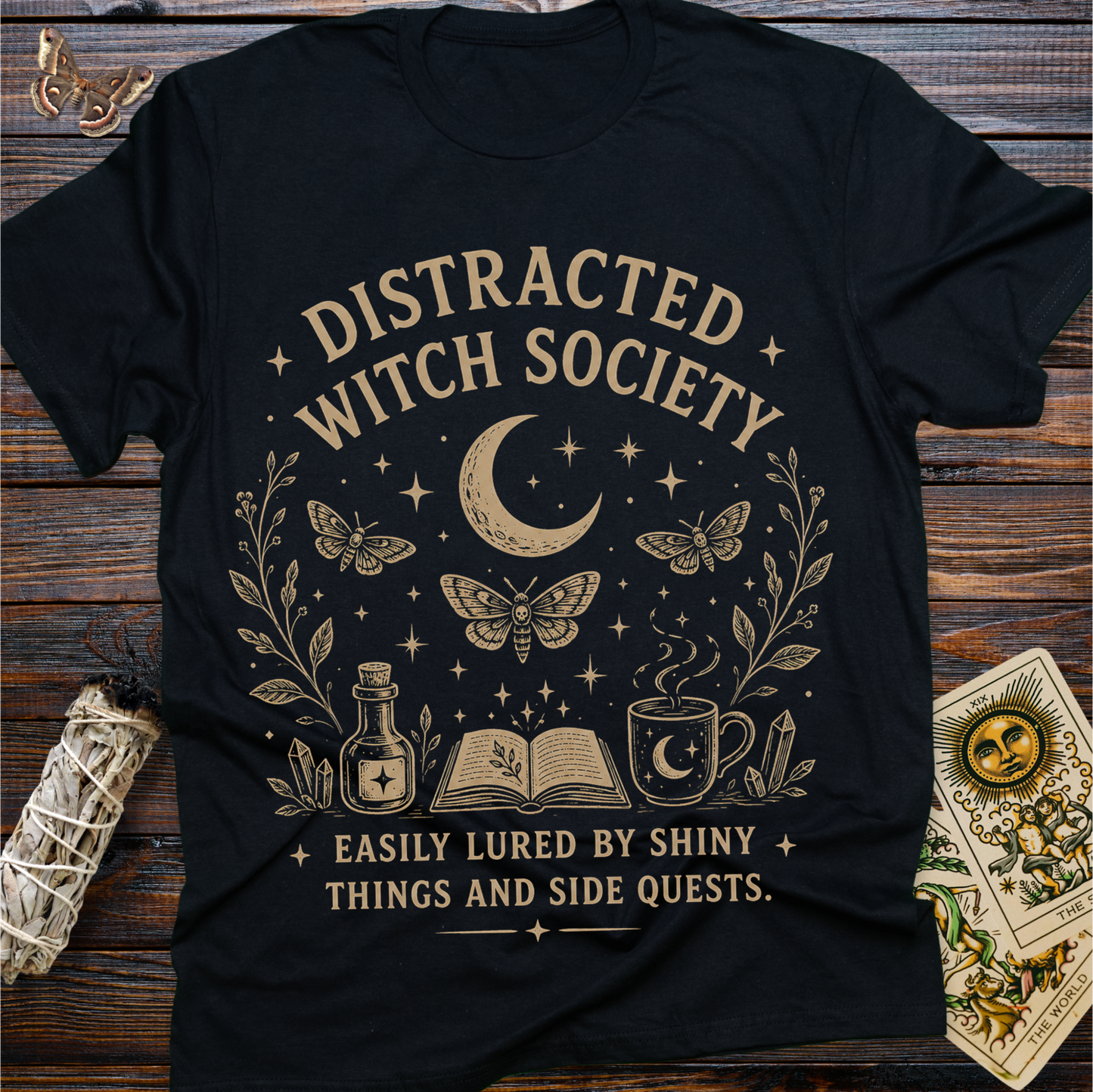 Distracted Witch Society T-Shirt