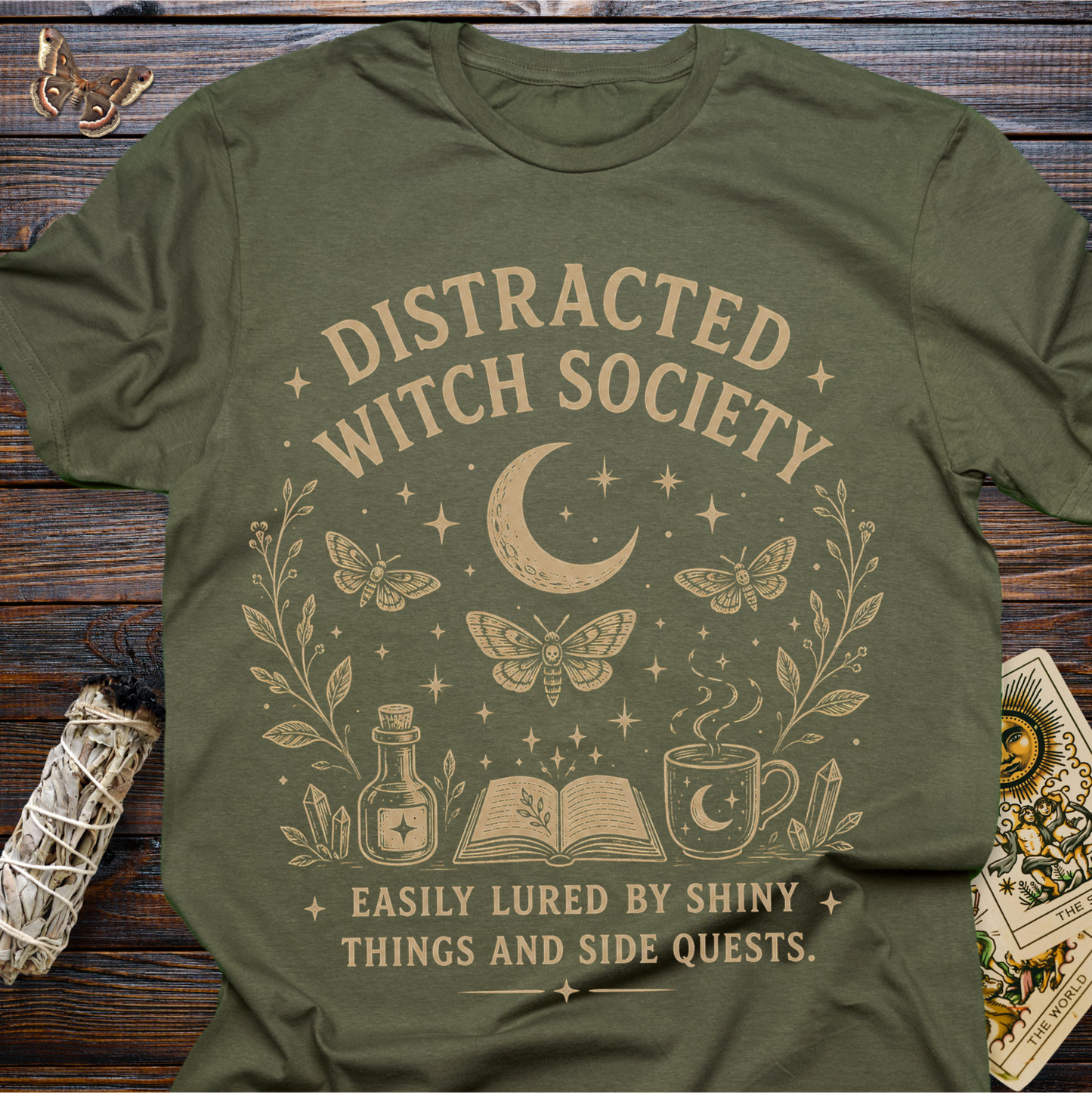 Distracted Witch Society T-Shirt