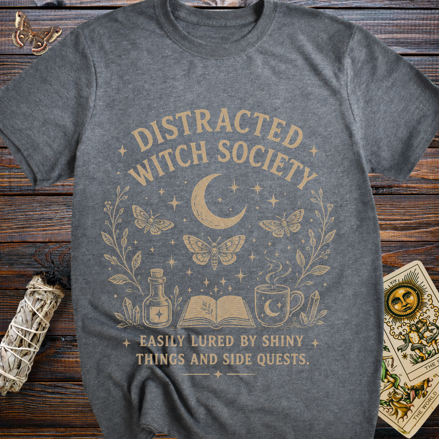 Distracted Witch Society T-Shirt