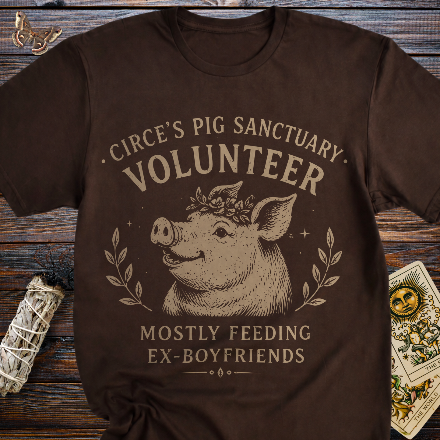 Circe's Pig Sanctuary Volunteer T-Shirt