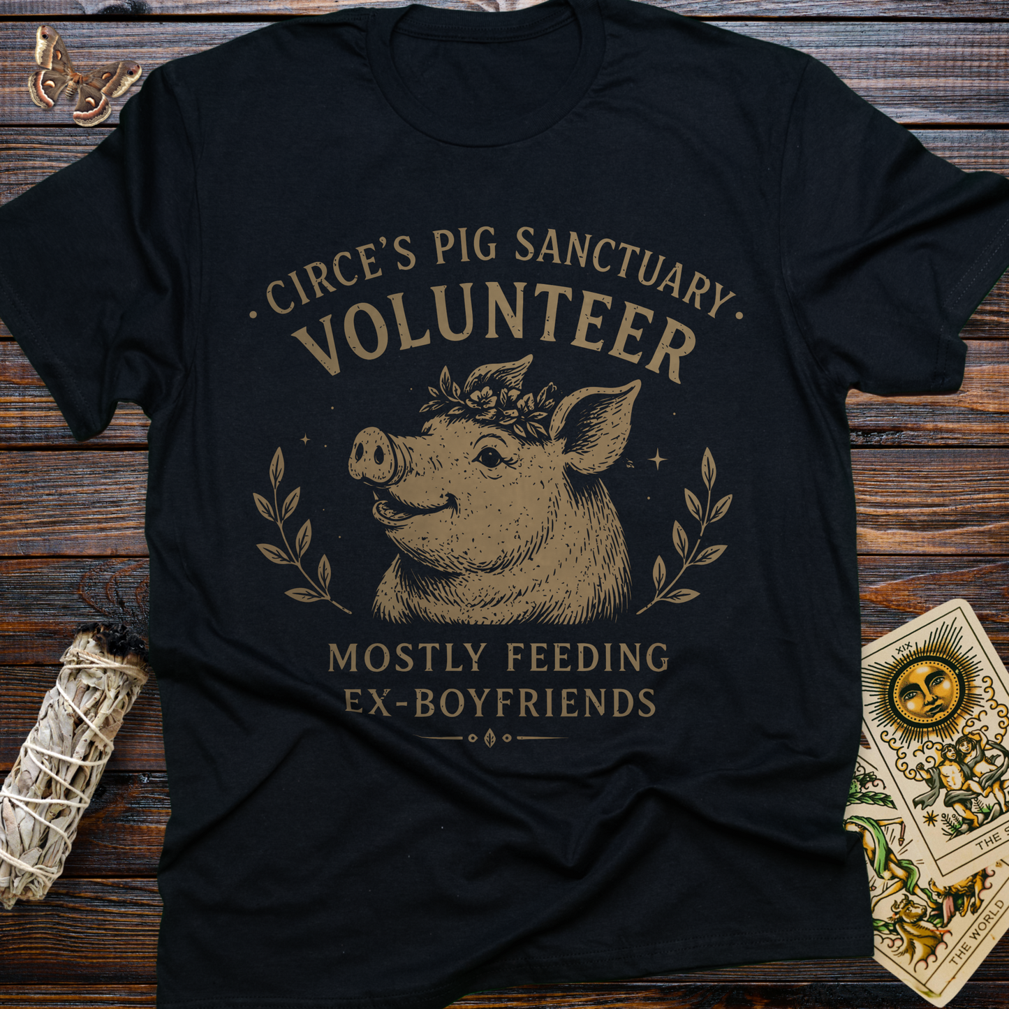 Circe's Pig Sanctuary Volunteer T-Shirt
