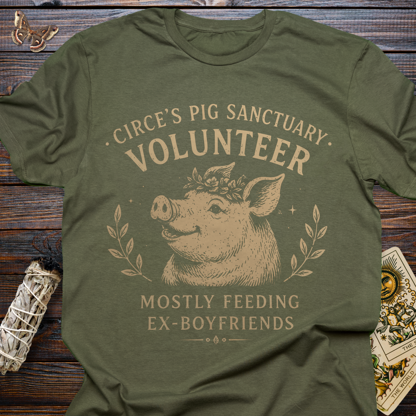 Circe's Pig Sanctuary Volunteer T-Shirt