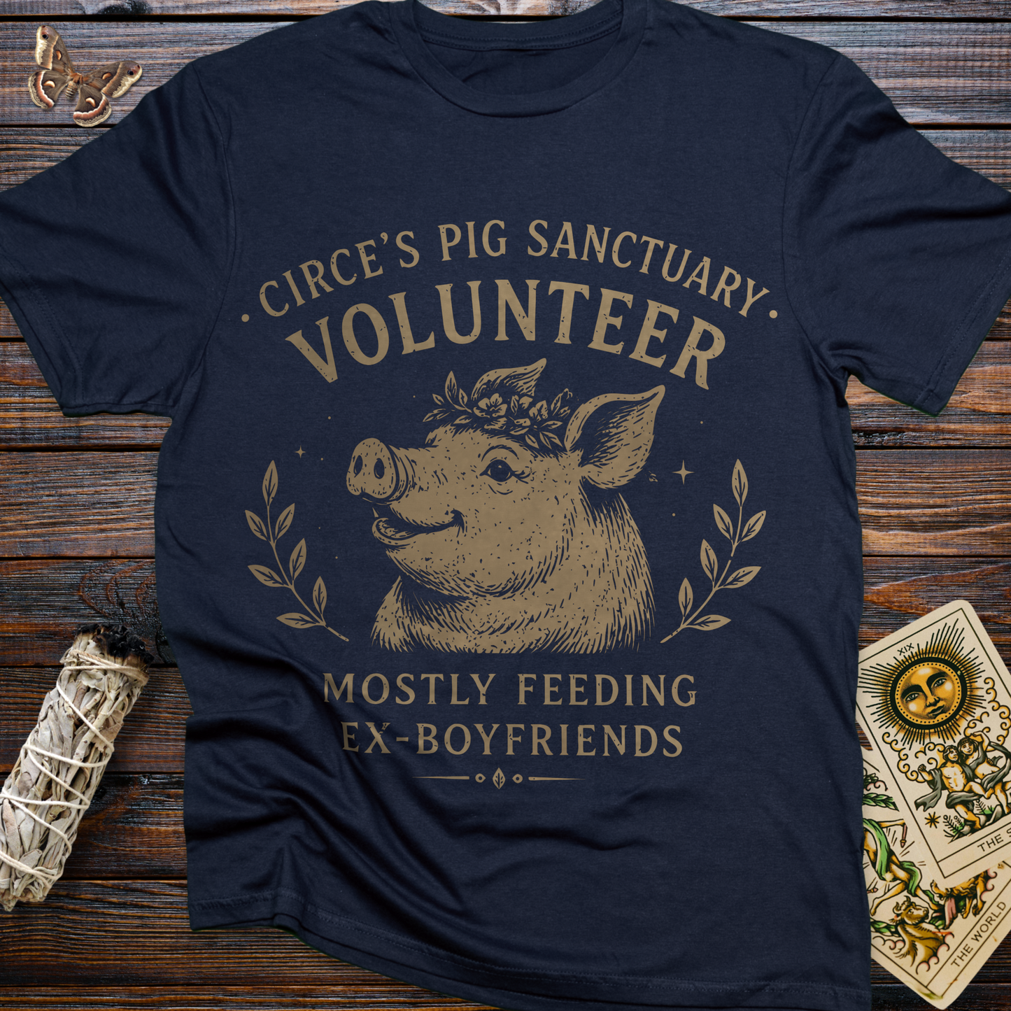 Circe's Pig Sanctuary Volunteer T-Shirt