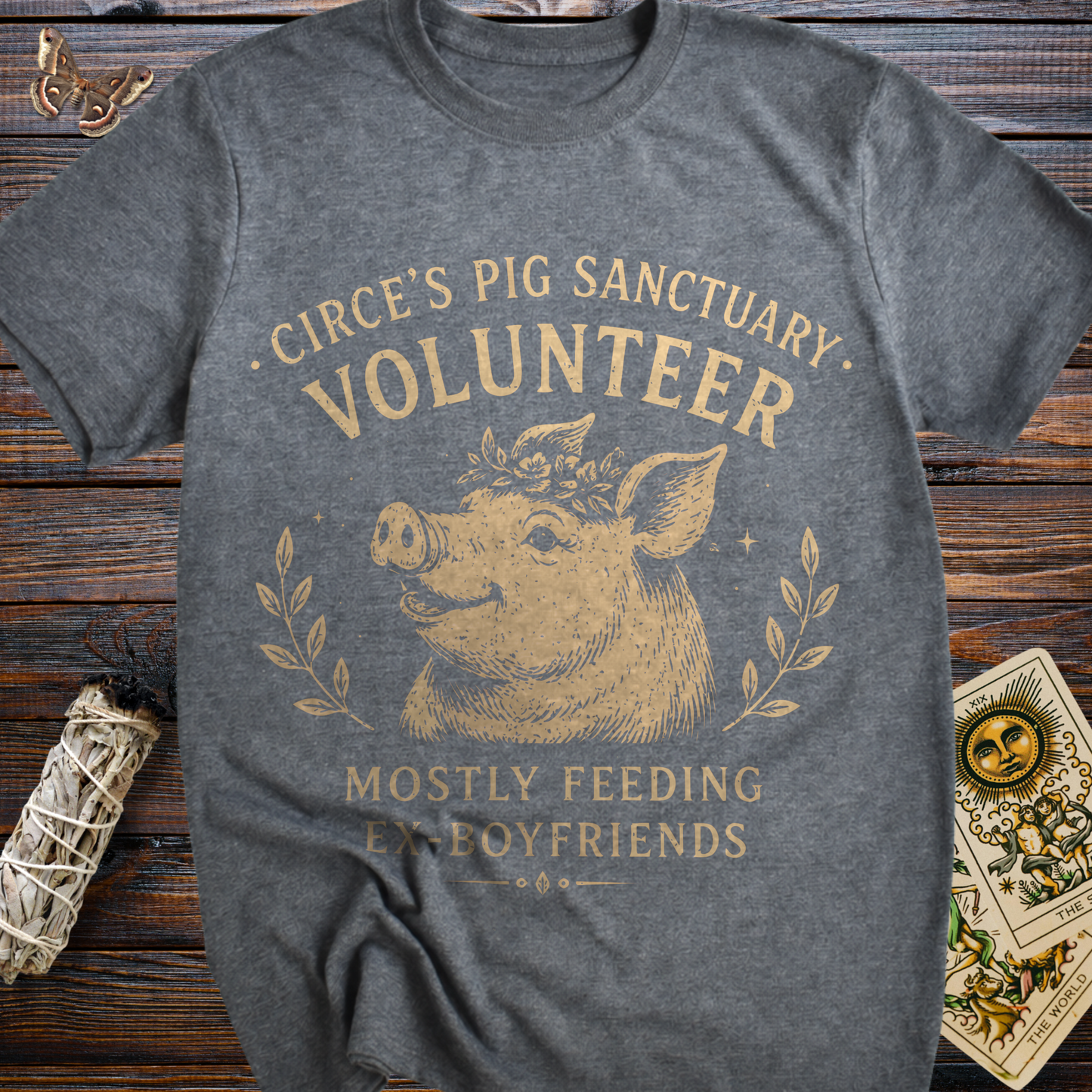 Circe's Pig Sanctuary Volunteer T-Shirt
