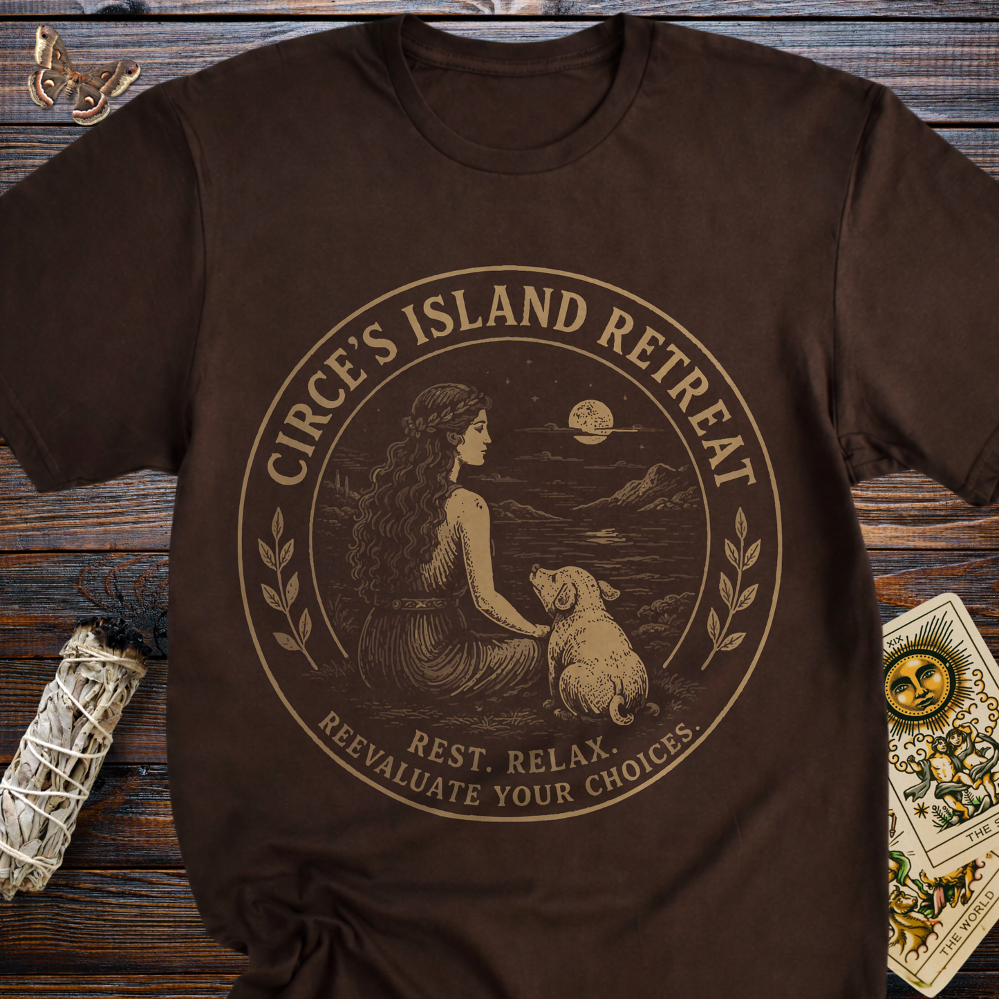 Circe's Island Retreat T-Shirt