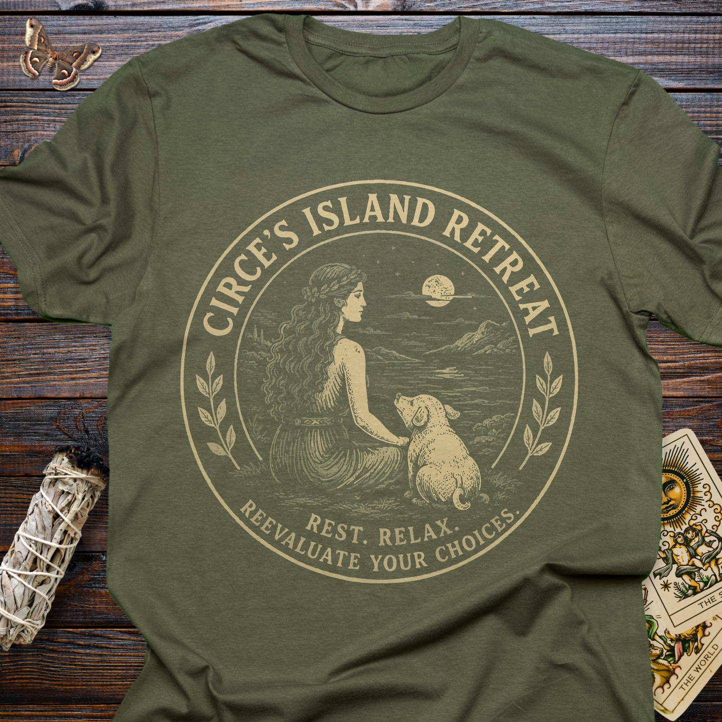 Circe's Island Retreat T-Shirt