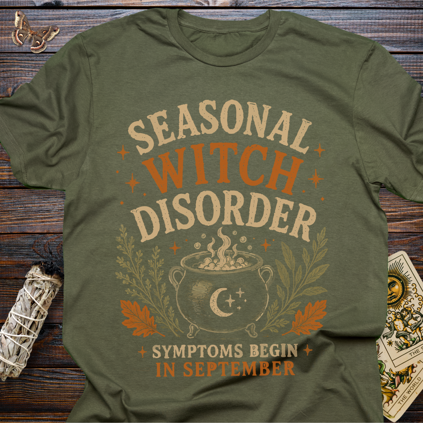 Seasonal Witch Disorder: Symptoms Begin in September T-Shirt