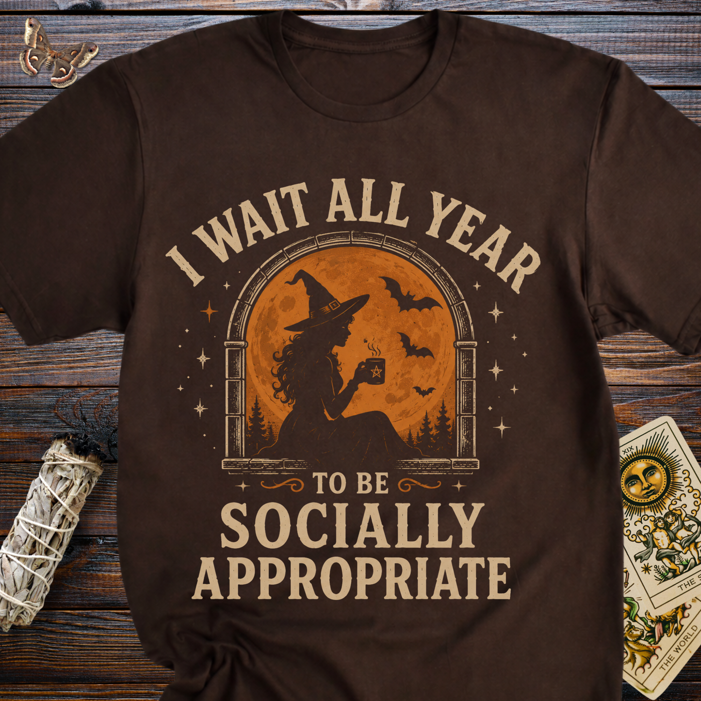 I Wait All Year to Be Socially Appropriate T-Shirt