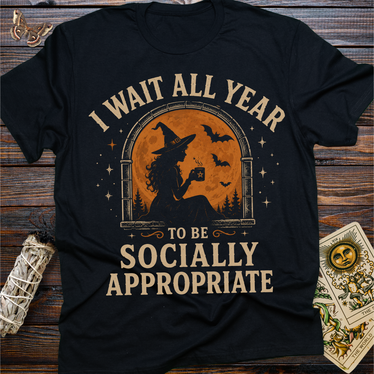 I Wait All Year to Be Socially Appropriate T-Shirt