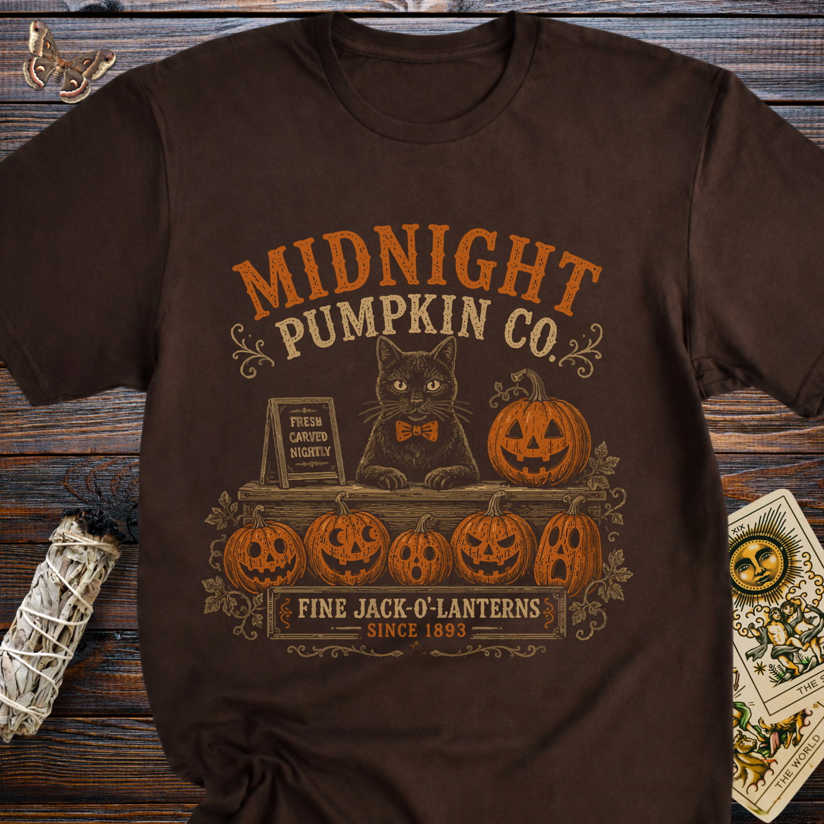 Midnight Pumpkin Co.: Fine Jack-O'-Lanterns T-Shirt