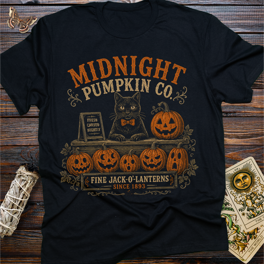 Midnight Pumpkin Co.: Fine Jack-O'-Lanterns T-Shirt