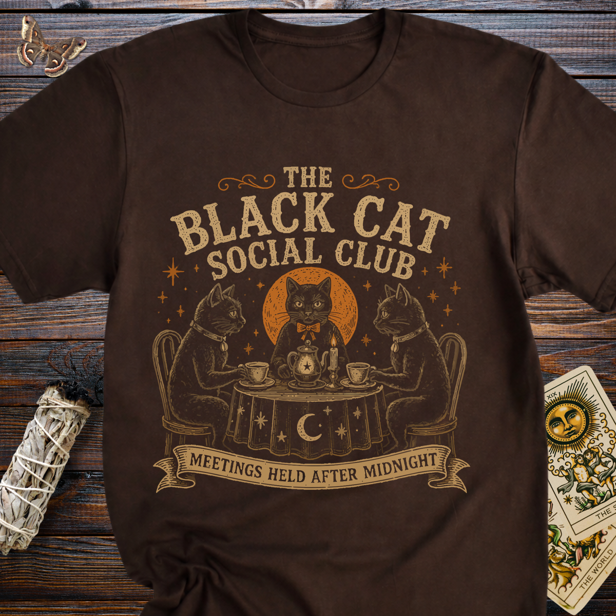 The Black Cat Social Club T-Shirt
