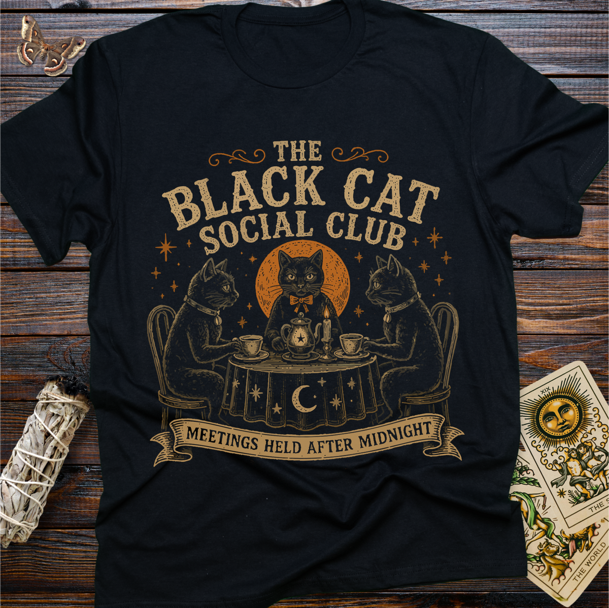The Black Cat Social Club T-Shirt