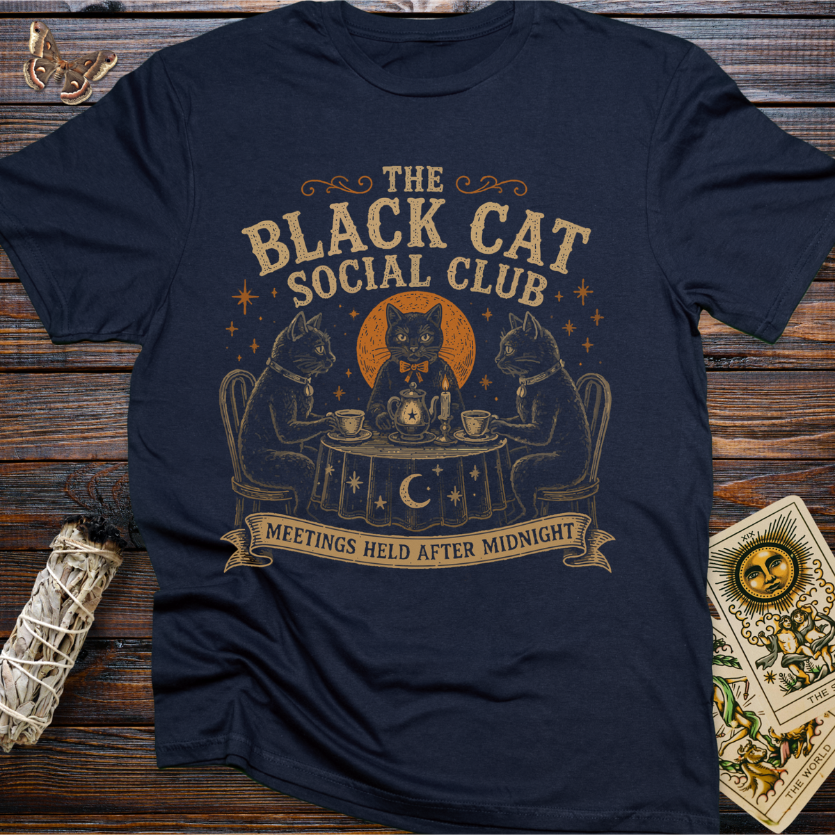 The Black Cat Social Club T-Shirt