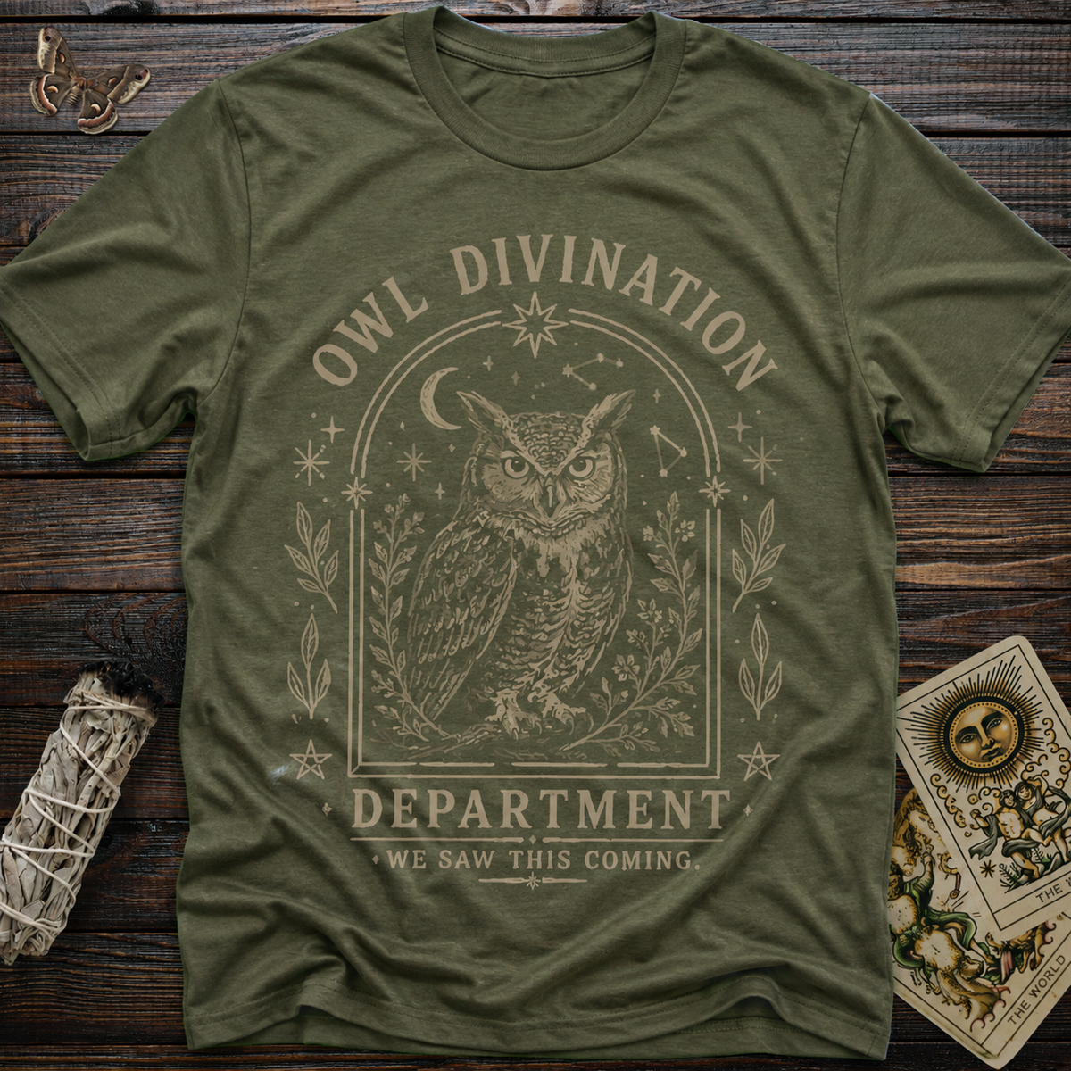 Owl Divination Department: We Saw This Coming T-Shirt