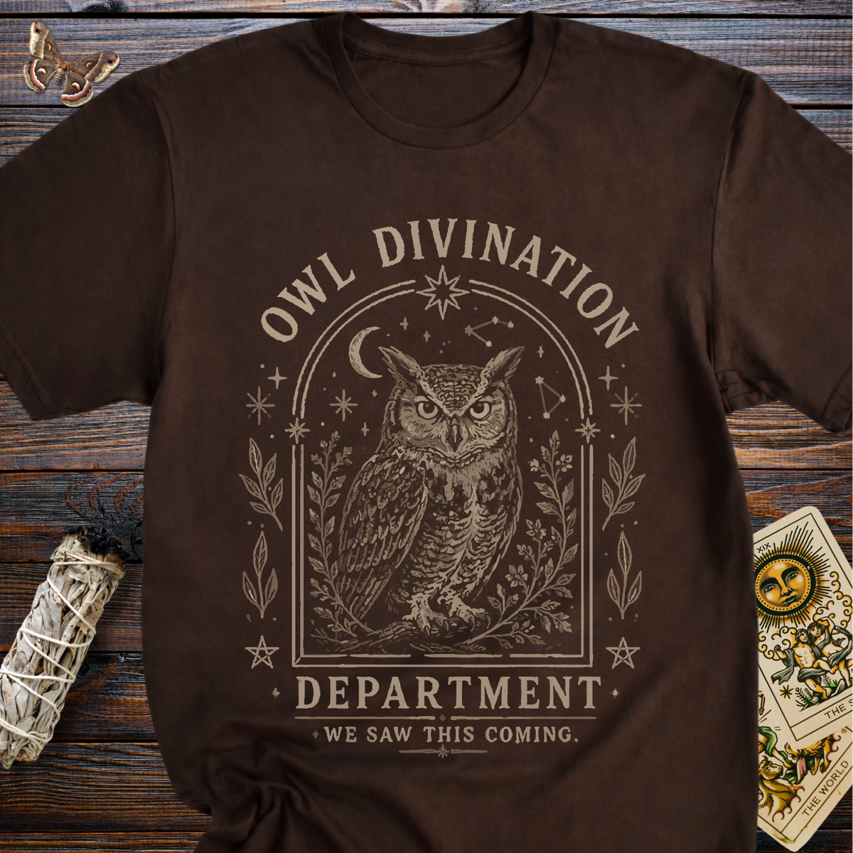 Owl Divination Department: We Saw This Coming T-Shirt