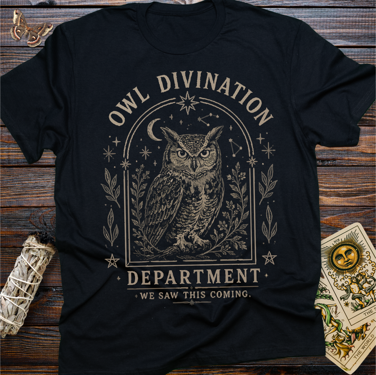 Owl Divination Department: We Saw This Coming T-Shirt