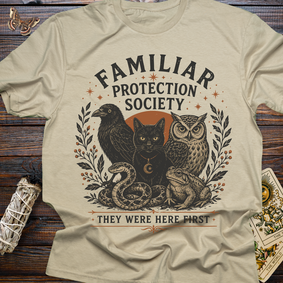 Familiar Protection Society: They Were Here First T-Shirt
