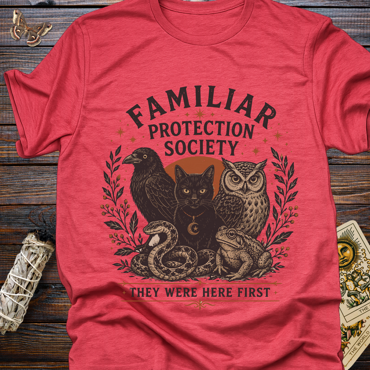 Familiar Protection Society: They Were Here First T-Shirt