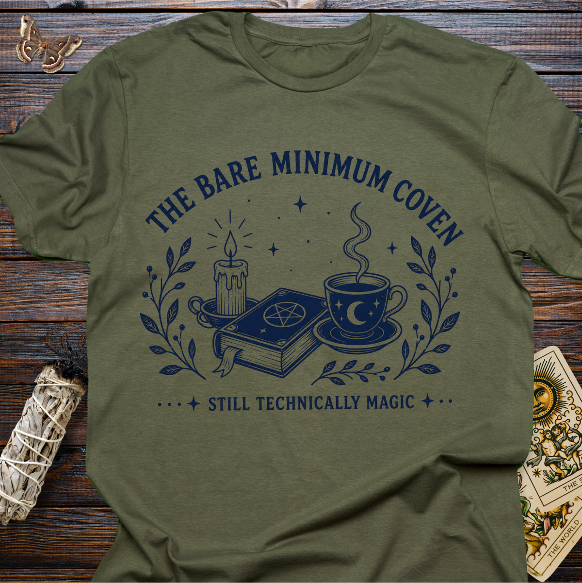 The Bare Minimum Coven: Still Technically Magic T-Shirt