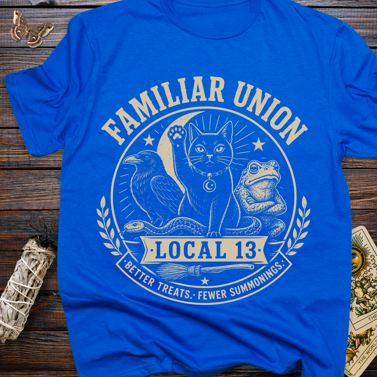 Familiar Union Local 13: Better Treats, Fewer Summonings T-Shirt