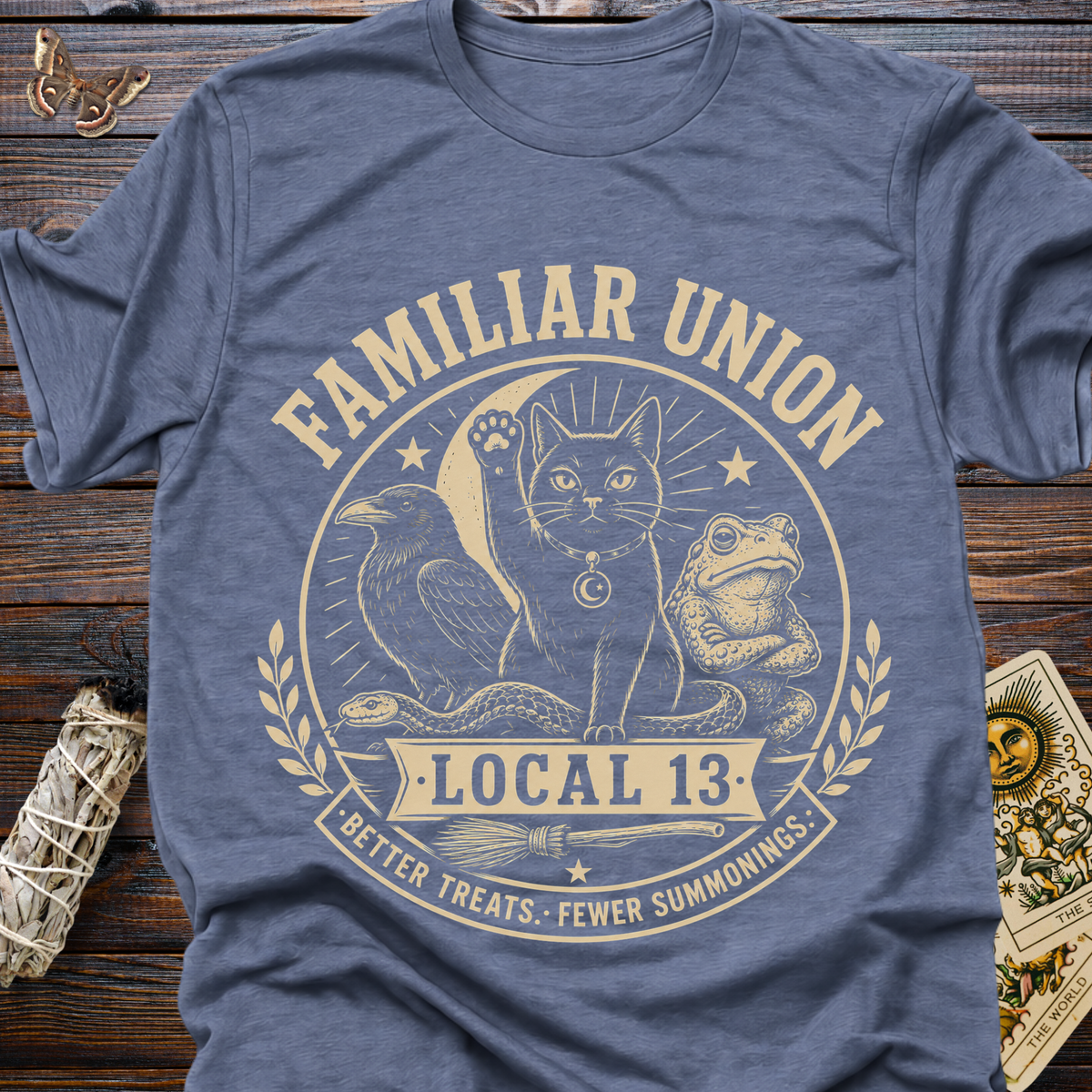 Familiar Union Local 13: Better Treats, Fewer Summonings T-Shirt