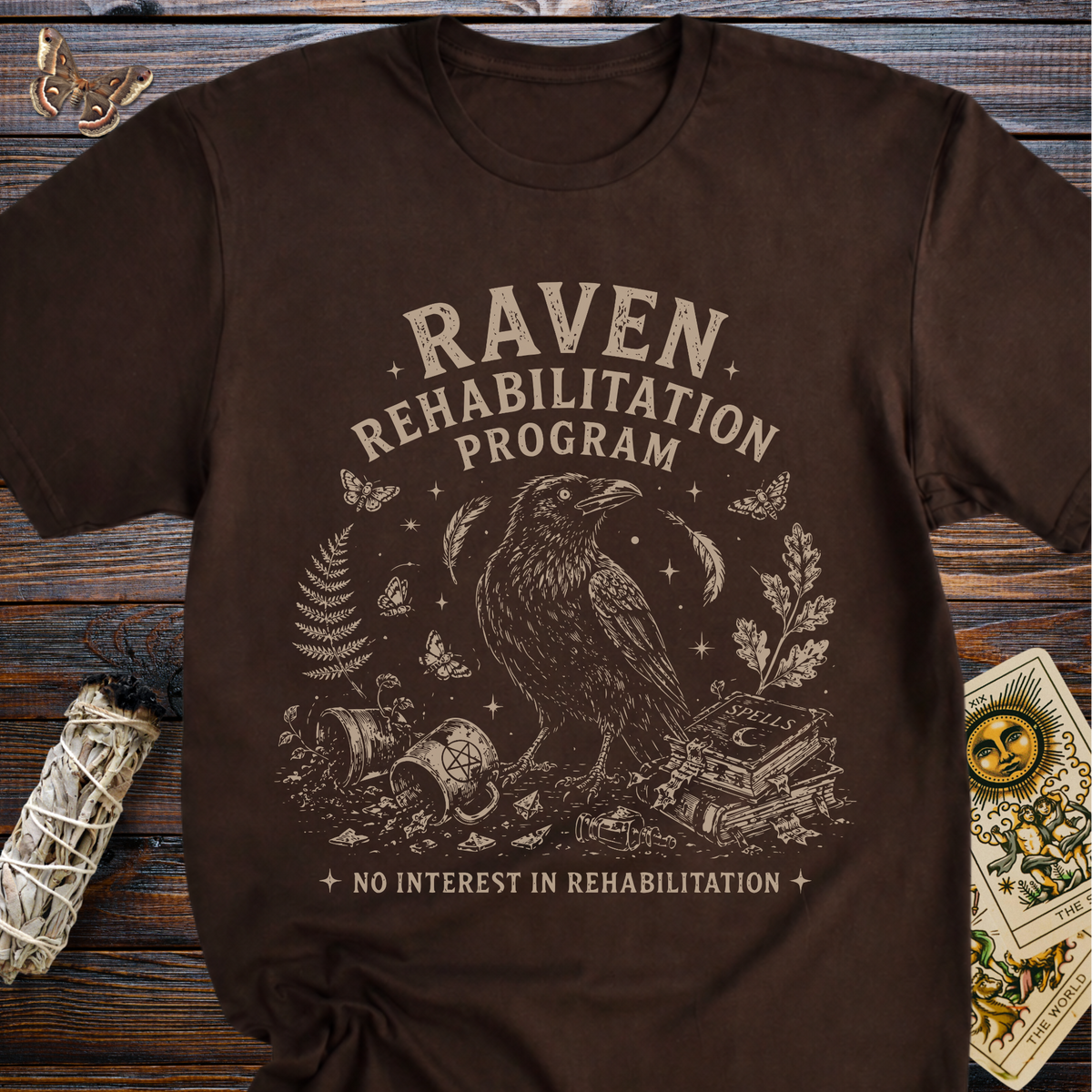 Raven Rehabilitation Program: No Interest in Rehabilitation T-Shirt