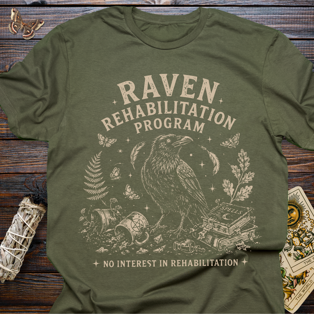 Raven Rehabilitation Program: No Interest in Rehabilitation T-Shirt