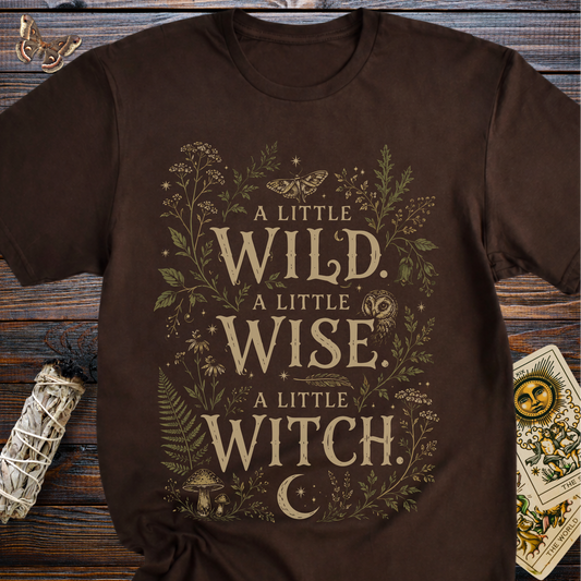 A Little Wild A Little Wise A Little Witch T-Shirt