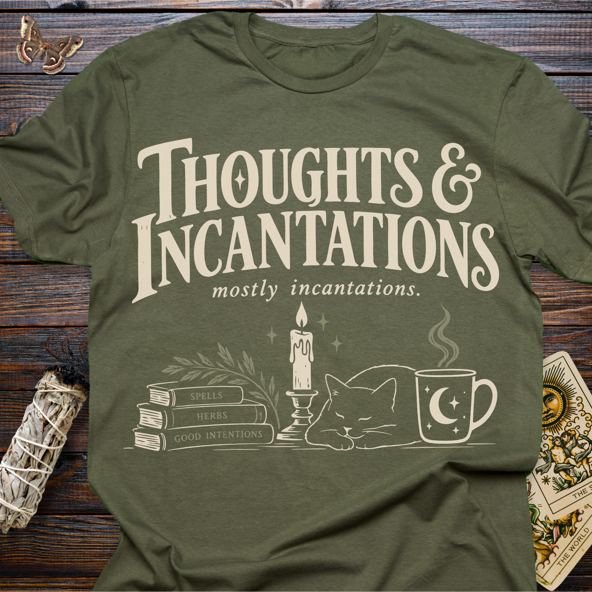 Thoughts & Incantations (mostly incantations) T-Shirt