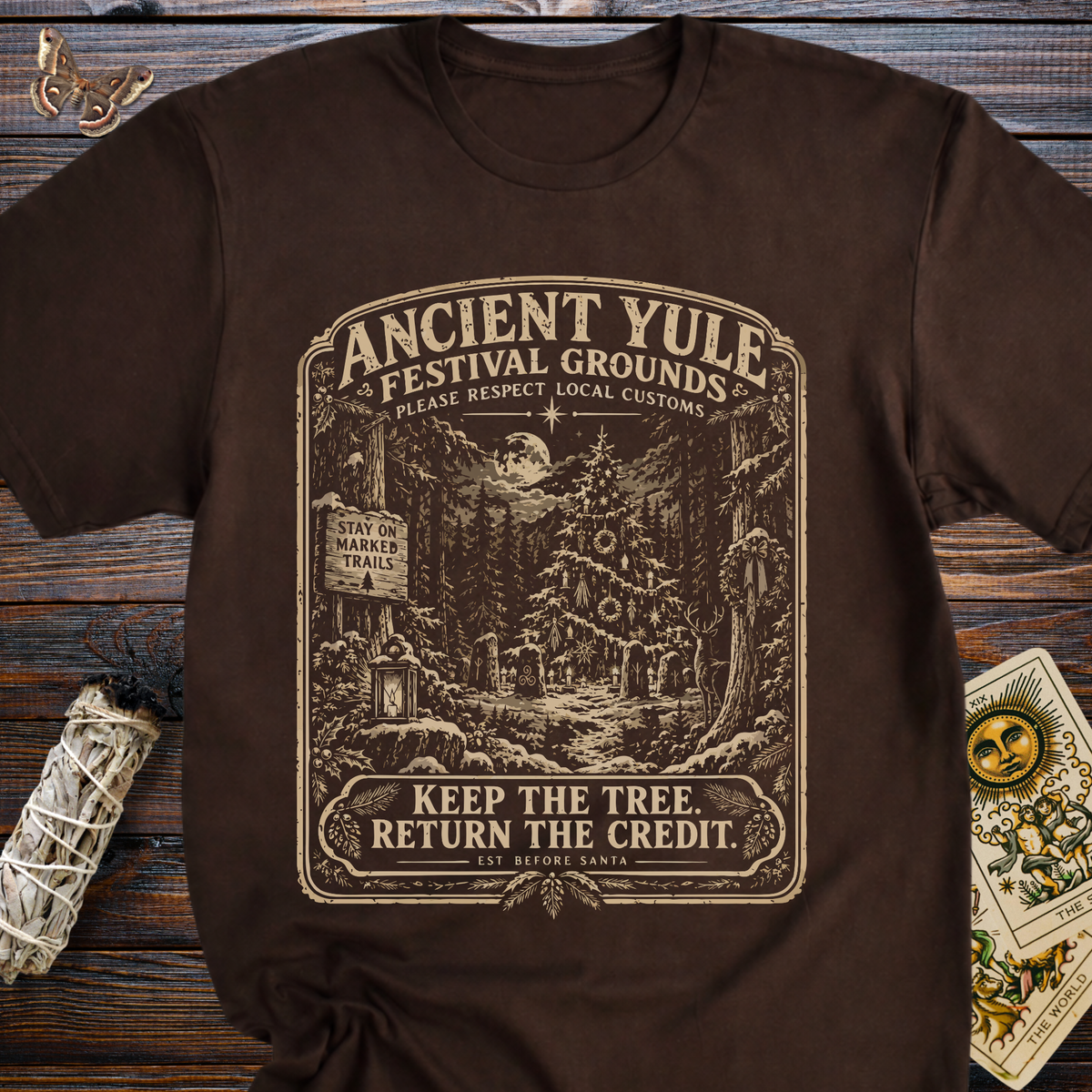 Ancient Yule Festival Grounds T-Shirt