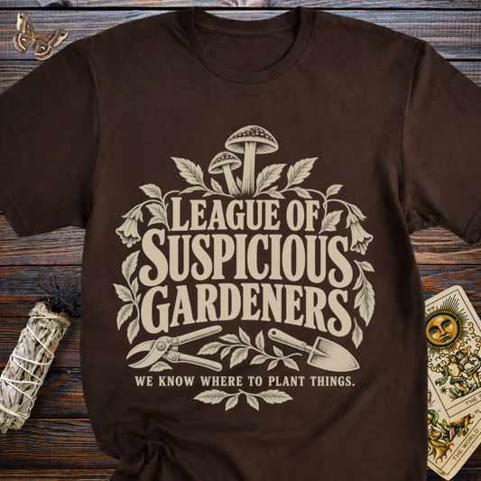 League of Suspicious Gardeners T-Shirt