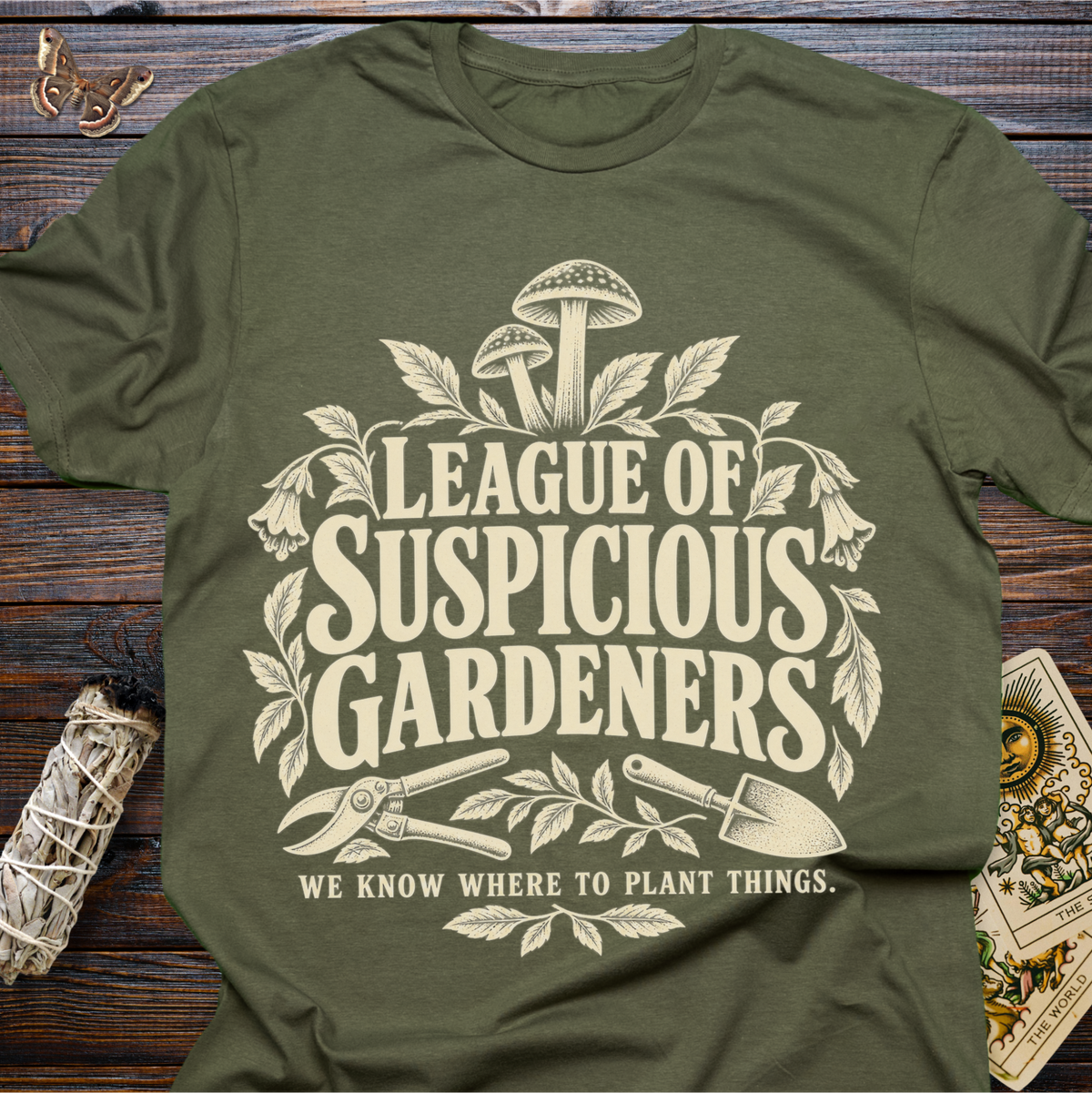 League of Suspicious Gardeners T-Shirt