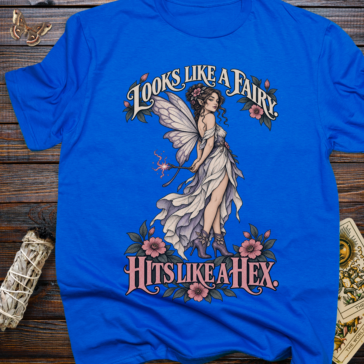 Looks Like A Fairy Hits Like A Hex T-Shirt