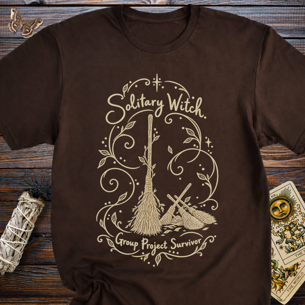 Solitary Witch: Group Project Survivor T-Shirt