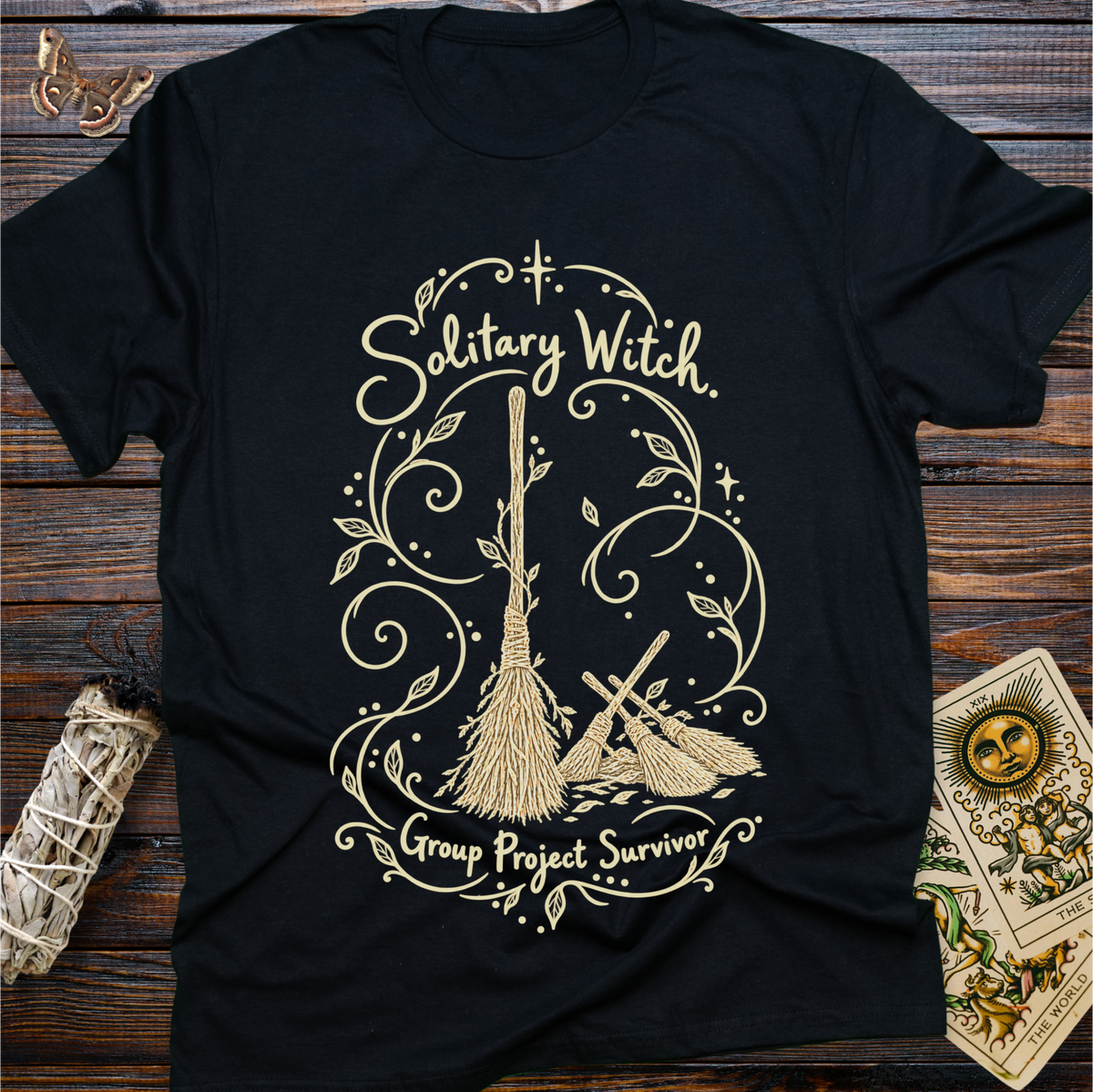 Solitary Witch: Group Project Survivor T-Shirt