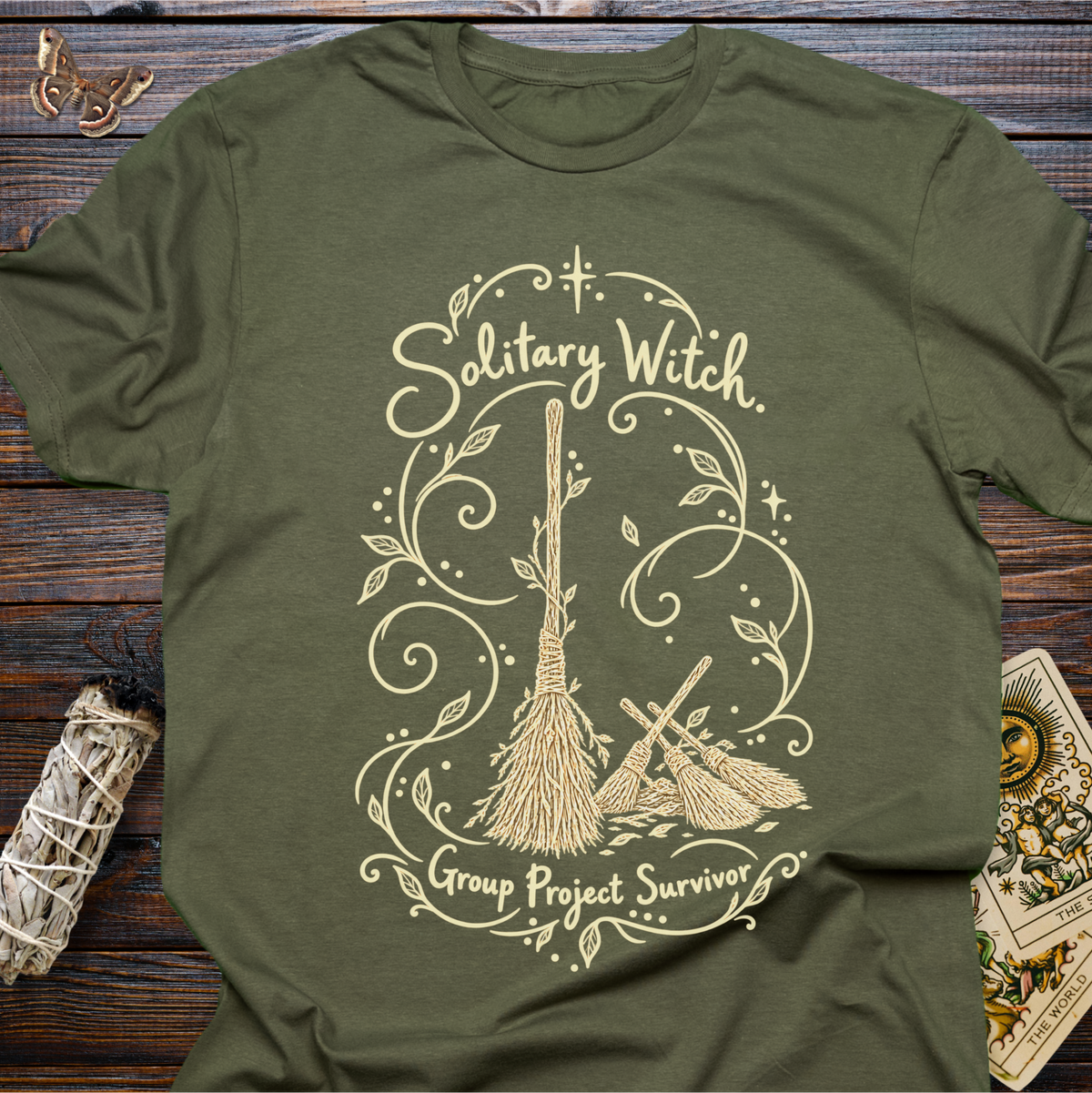 Solitary Witch: Group Project Survivor T-Shirt