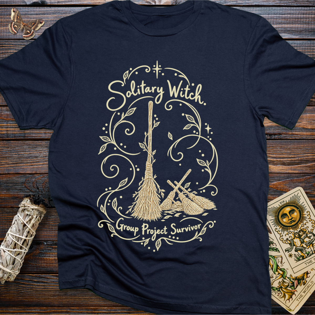 Solitary Witch: Group Project Survivor T-Shirt