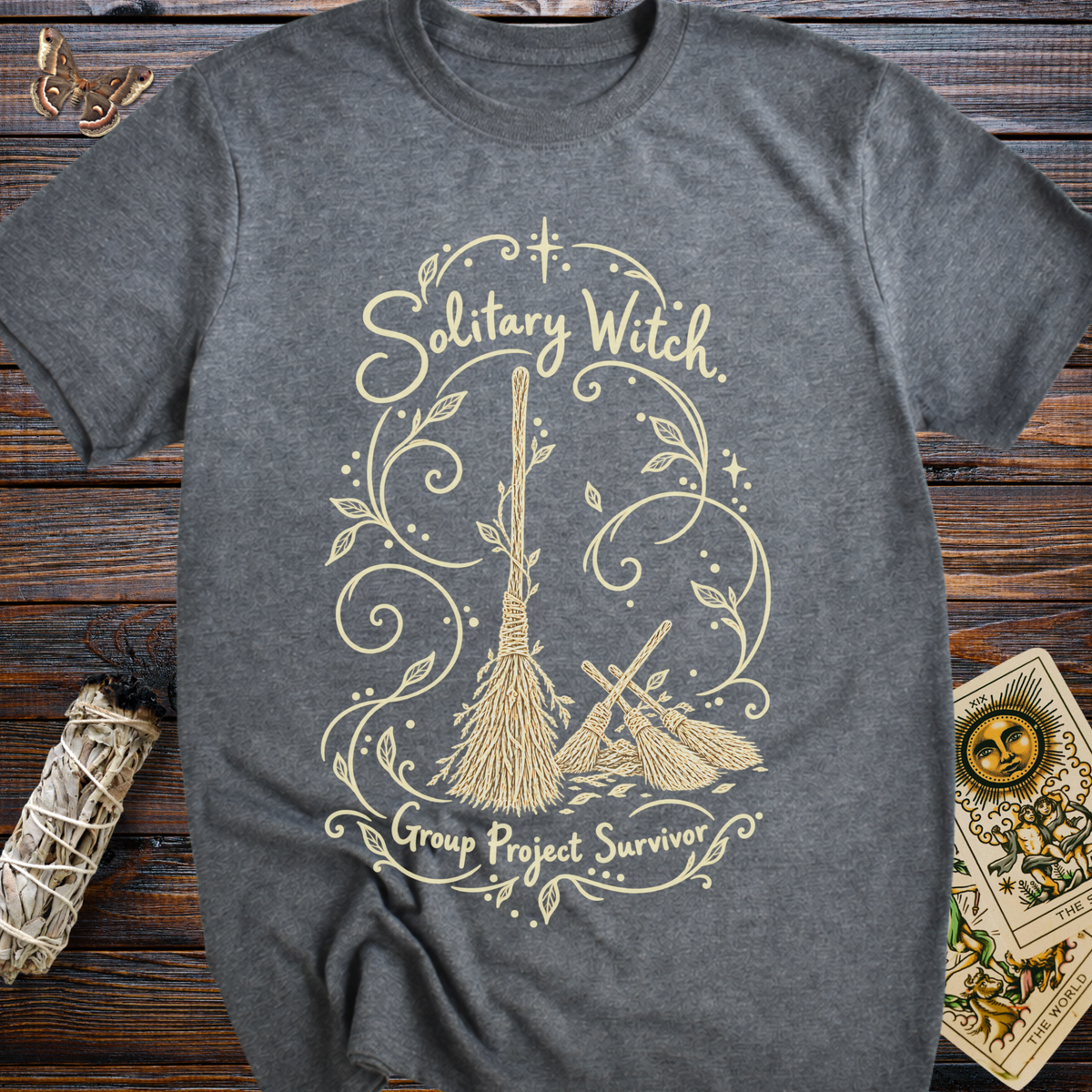 Solitary Witch: Group Project Survivor T-Shirt
