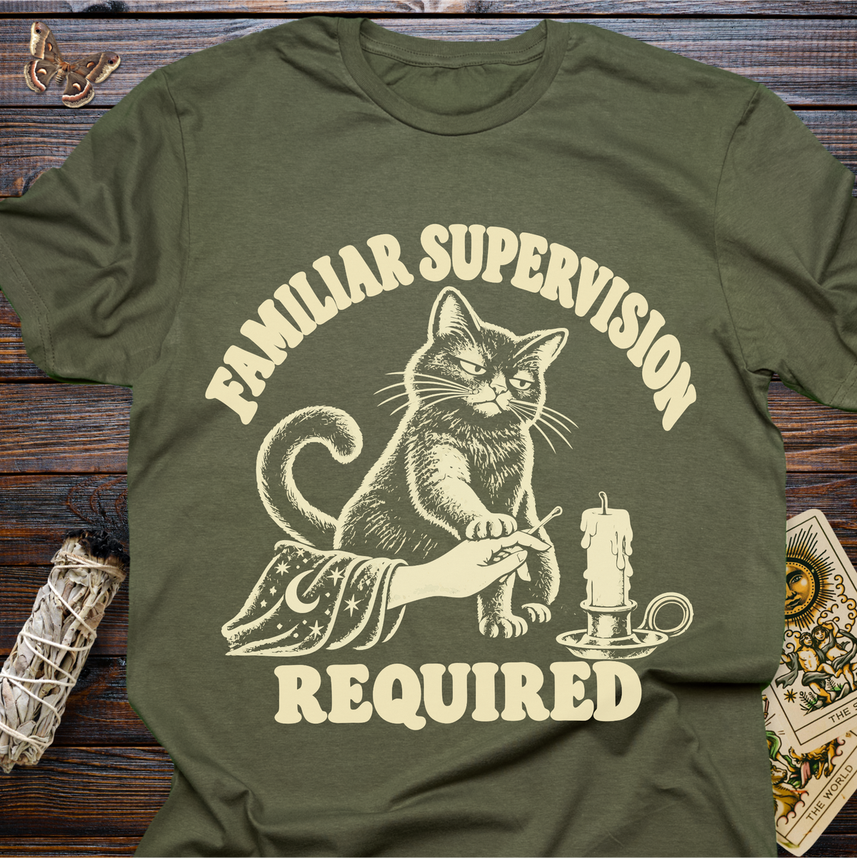 Familiar Supervision Required T-Shirt
