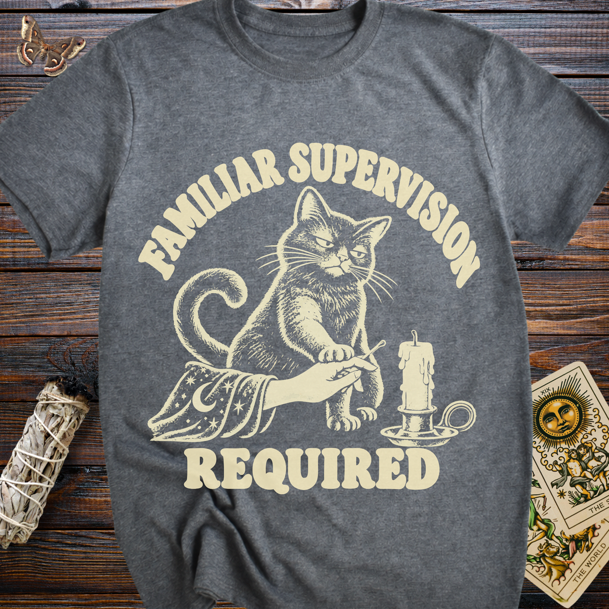 Familiar Supervision Required T-Shirt