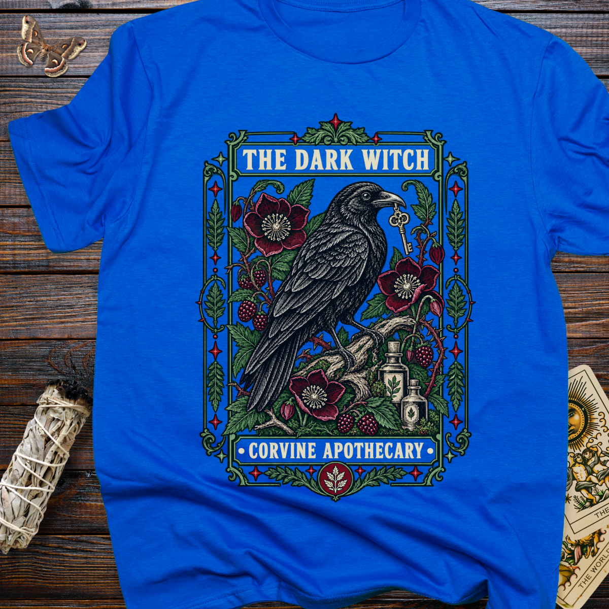 The Dark Witch Corvine Apothecary T-Shirt